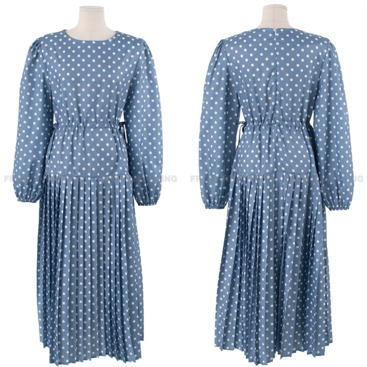 【 娞 within nei × 2 】 Purchasing agent Straight hair ~ salon Wave point Frill Dress 130287